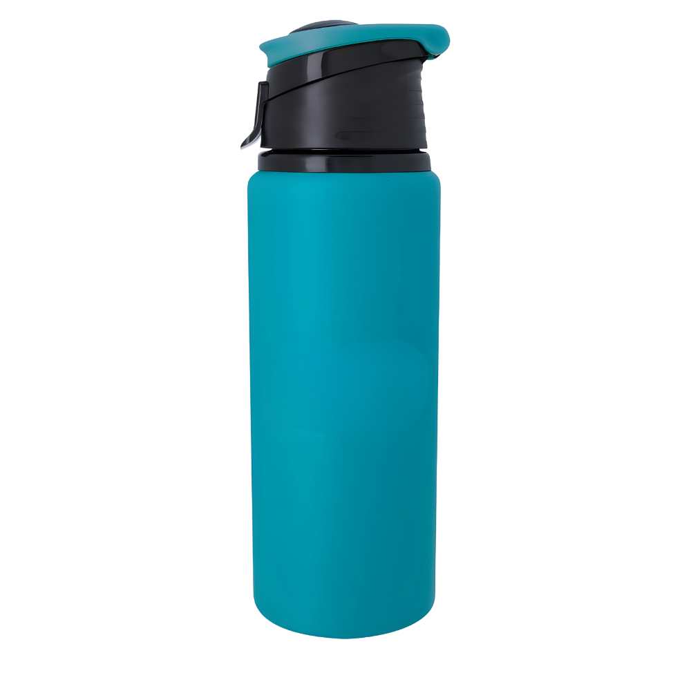 Velvet Touch Aluminum Bottle - 24oz Teal