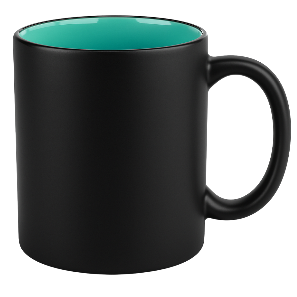 C Handle 7168 – 11 oz Hilo Series Aqua In Matte Black Out