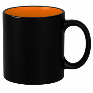 C Handle 7168 – 11 oz Hilo Series Orange In Matte Black Out