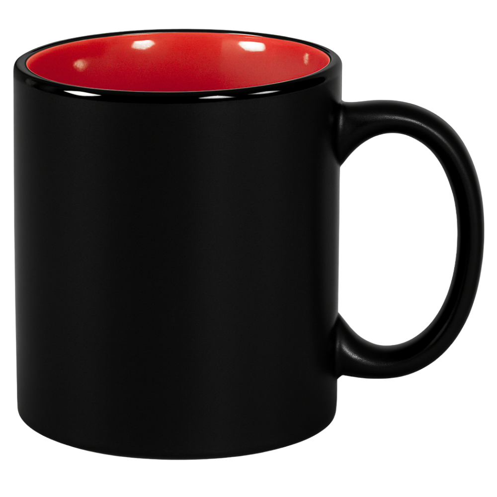 C Handle 7168 – 11 oz Hilo Series Red In Matte Black Out