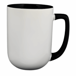 Arlen™ Mug 409 - 17 oz Black In White Out