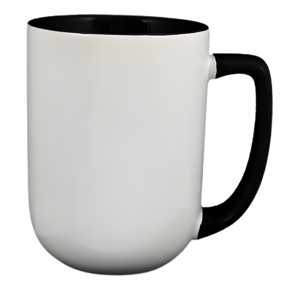 Arlen™ Mug 409 - 17 oz Black In White Out