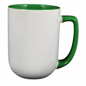Arlen™ Mug 409 - 17 oz Green In White Out