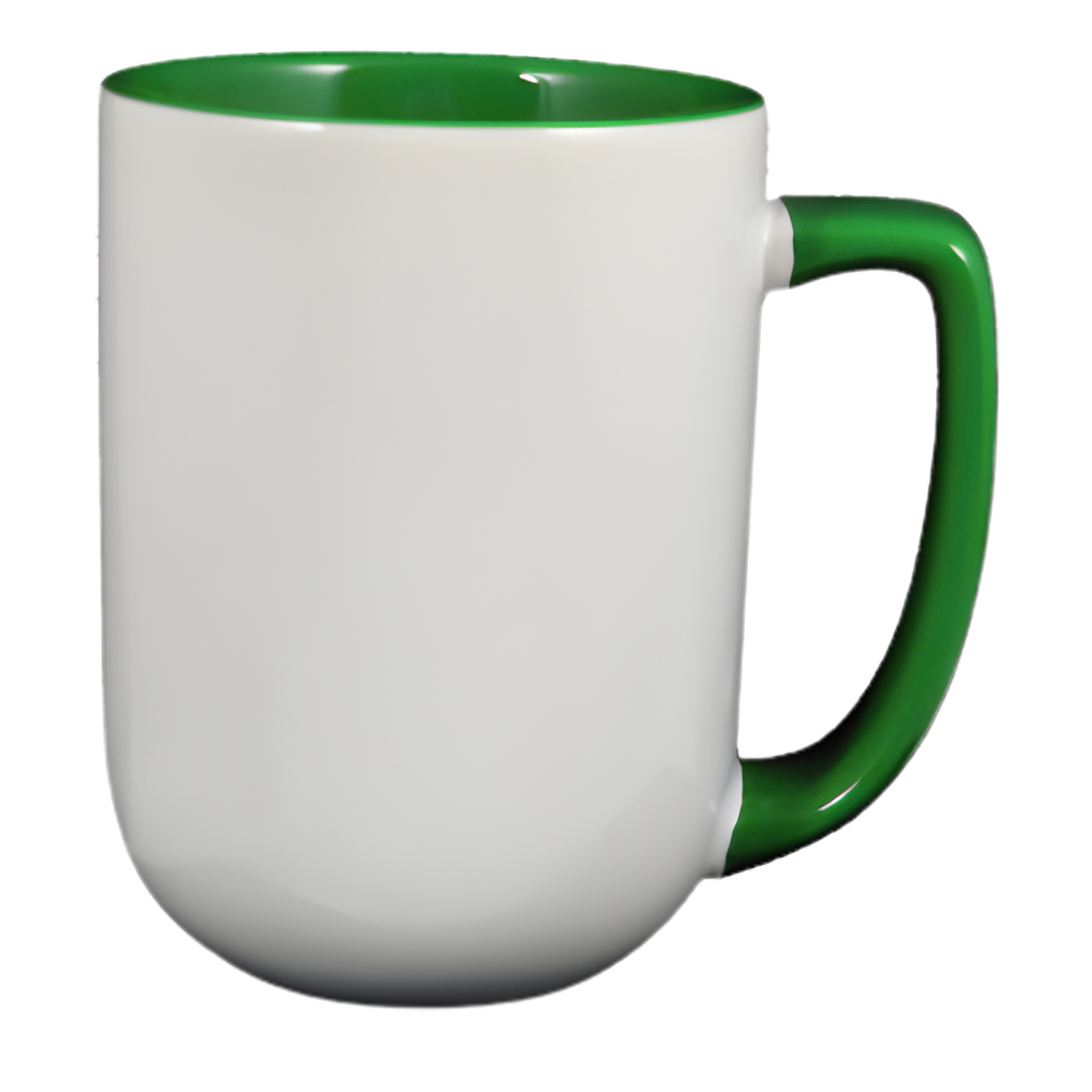 Arlen™ Mug 409 - 17 oz Green In White Out