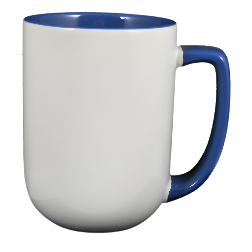 Arlen™ Mug 409 - 17 oz Ocean Blue In White Out