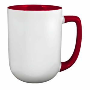 Arlen™ Mug 409 - 17 oz Red In White Out