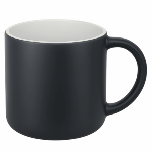 Norwich™ Stacking Mug 959 - 16 oz White In Gray Satin Out