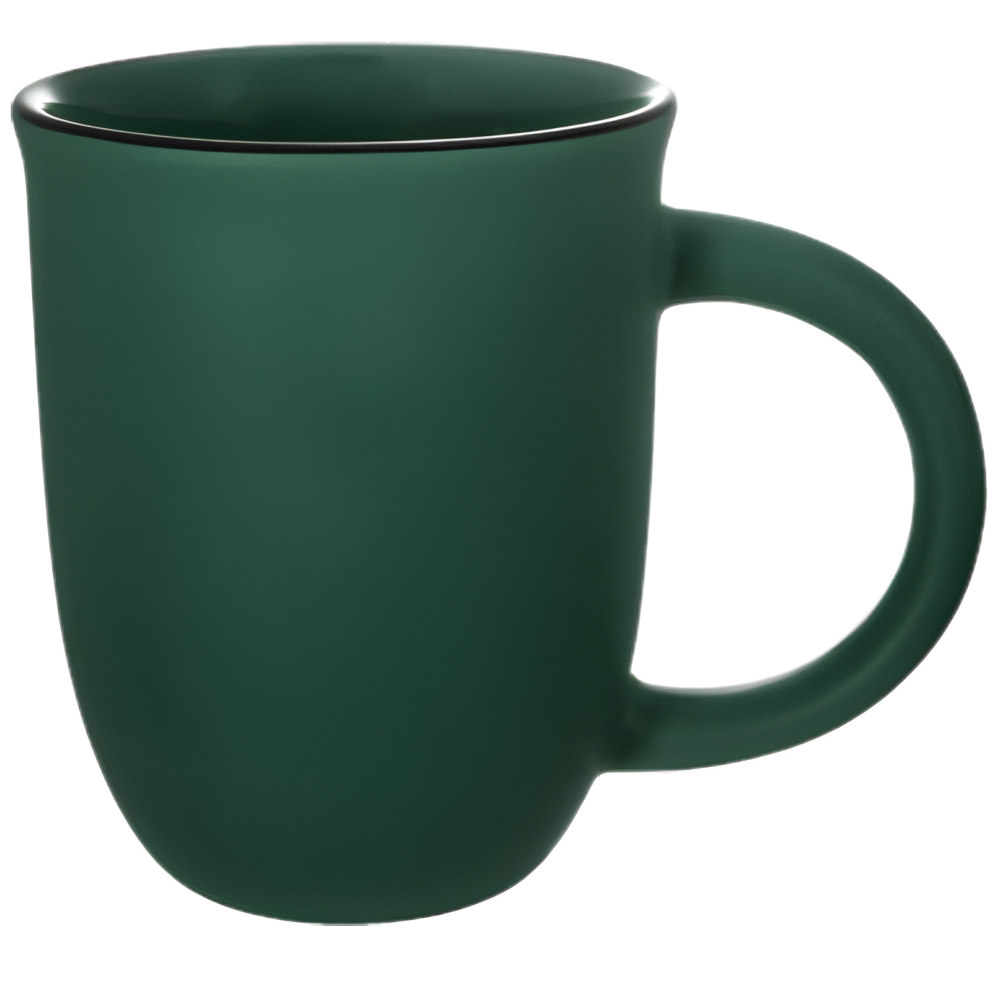Salem™ Mug Satin Out 14oz - Assorted Colors w/Black Trim | Blank is Better