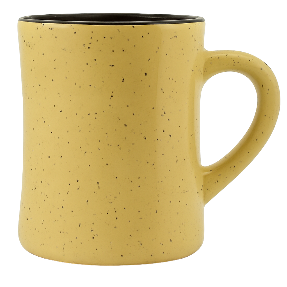 Diner Military Mug 82245 - 10oz White In Sand Out