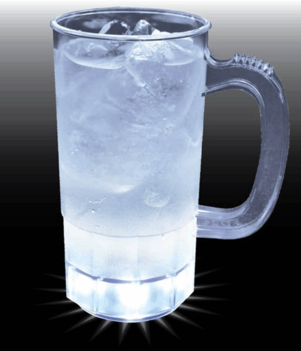 5 Light Plastic Light-Up Mug - 14oz