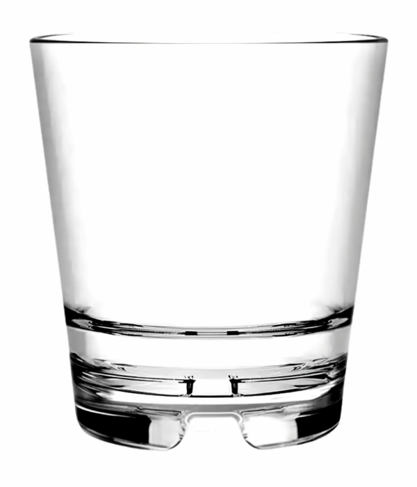 Tossware Reserve 12oz Stackable Old Fashioned Tritan™ Copolyester Glass - By Cases of 24