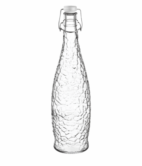 Libbey 13150120 – 34oz Bottle with Clear Swing Top Lid