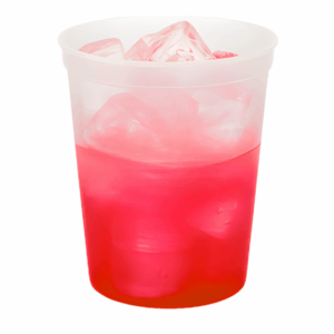 Smooth Mood Stadium Cup – 16oz Natural to Magenta