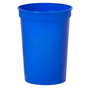 Smooth Stadium Cup - 12oz Blue