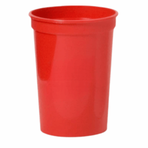 Smooth Stadium Cup - 12oz Red