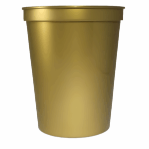 Smooth Stadium Cup - 16oz Gold