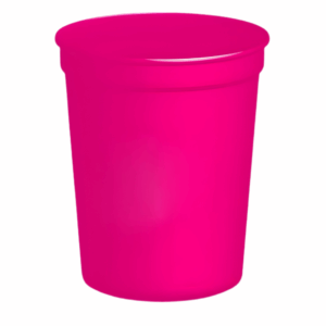 Smooth Stadium Cup - 16oz Hot Pink