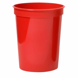 Smooth Stadium Cup - 16oz Red