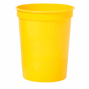Smooth Stadium Cup - 16oz Yellow