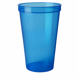 Smooth Stadium Cup - 22oz Translucent Blue
