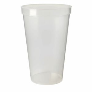 Smooth Stadium Cup - 22oz Translucent Natural