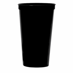 Smooth Stadium Cup - 32oz Black
