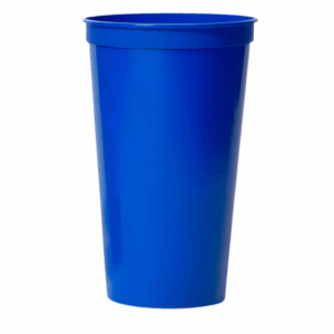 Smooth Stadium Cup - 32oz Blue