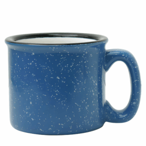 Camp Mug 1209 - 15 oz White In Blue Out