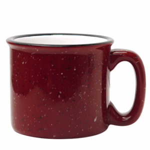 Camp Mug 1209 - 15 oz White in Bama™ Burgundy out