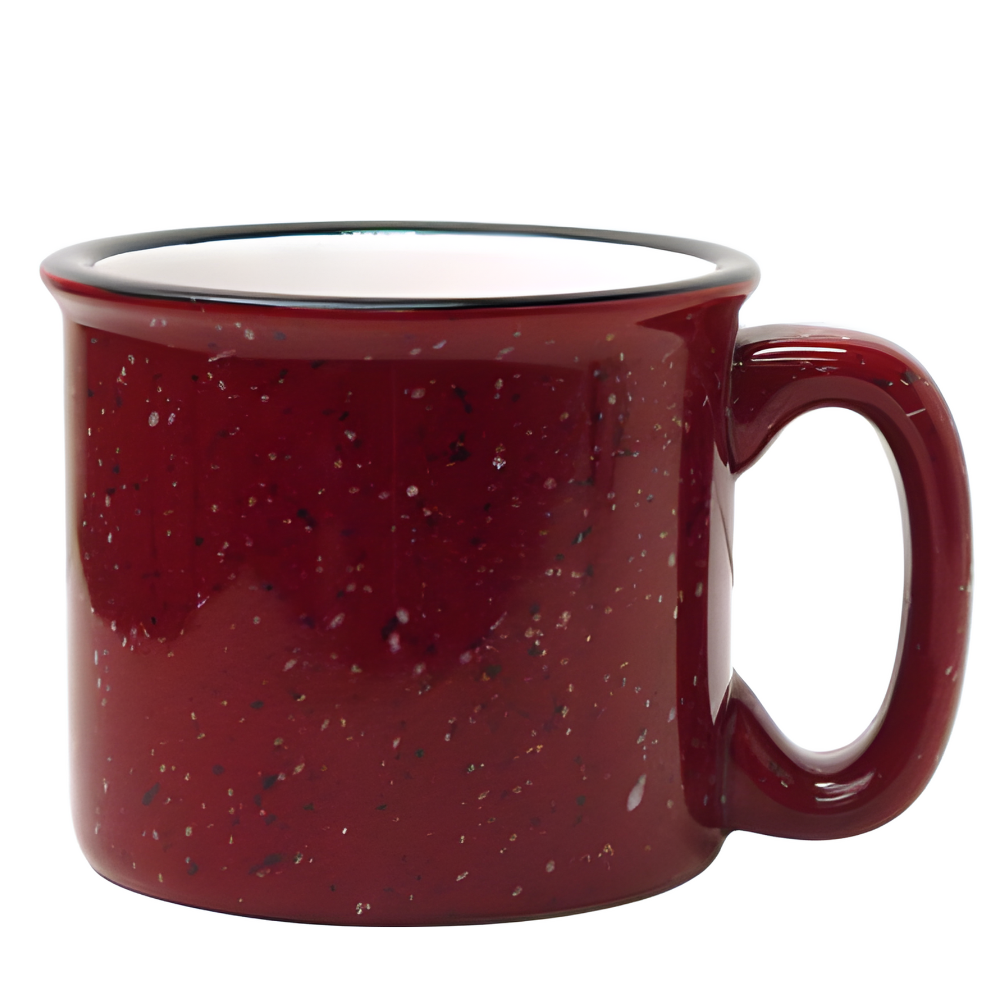 Camp Mug 1209 - 15 oz White in Bama™ Burgundy out