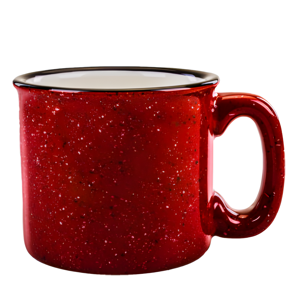 Camp Mug 1209 - 15 oz White in Red out