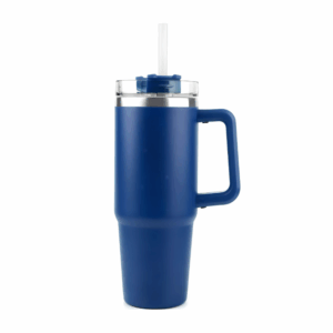 30 oz Stainless Steel Double Wall Mug with Lid Blue