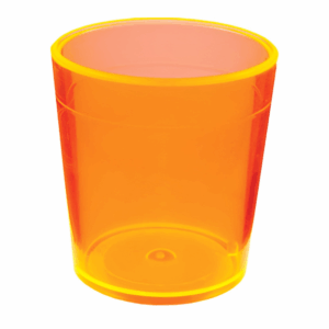 Plastic Standard Shot Glass Orange - 2oz